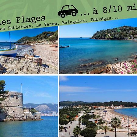 La Cahute H24,Cosy,Port,Plage,Wifi,Netflix La Seyne-sur-Mer Exterior foto